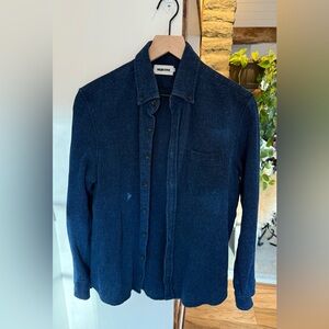 Taylor Stitch: The Jack in Indigo Waffle (Small)